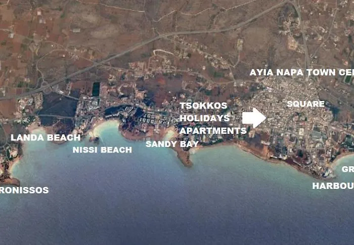 Tsokkos Holidays 3* Ajia Napa